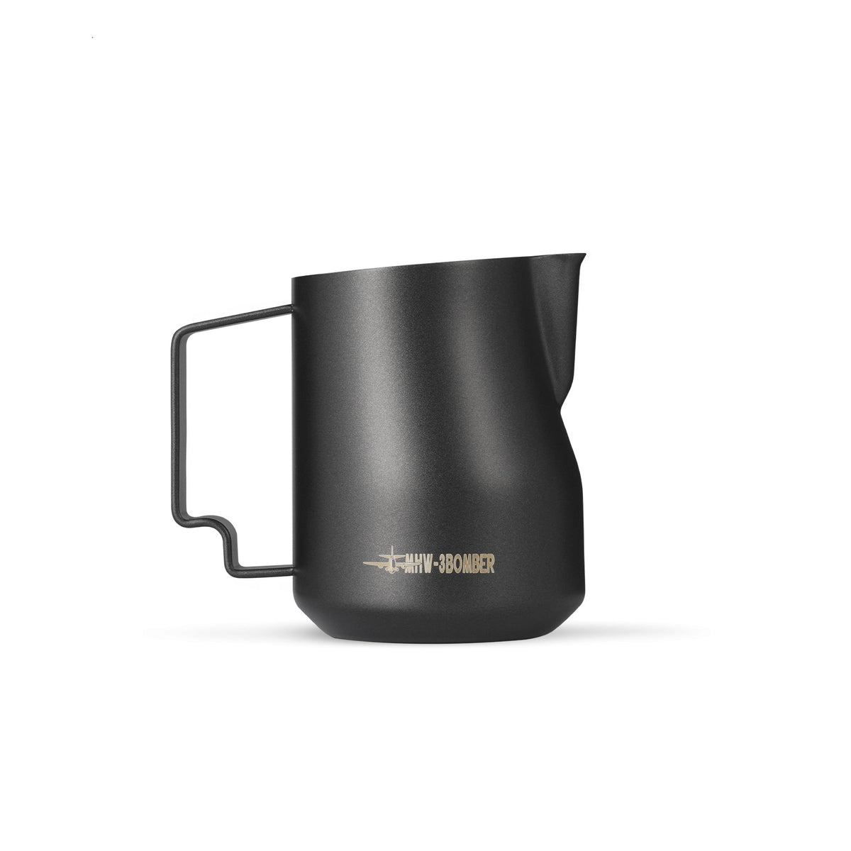 Turbo milk pitcher 450ml-Matte Black - MHW-3BOMBER