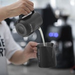 Turbo milk pitcher 350ml-Matte Black - MHW-3BOMBER