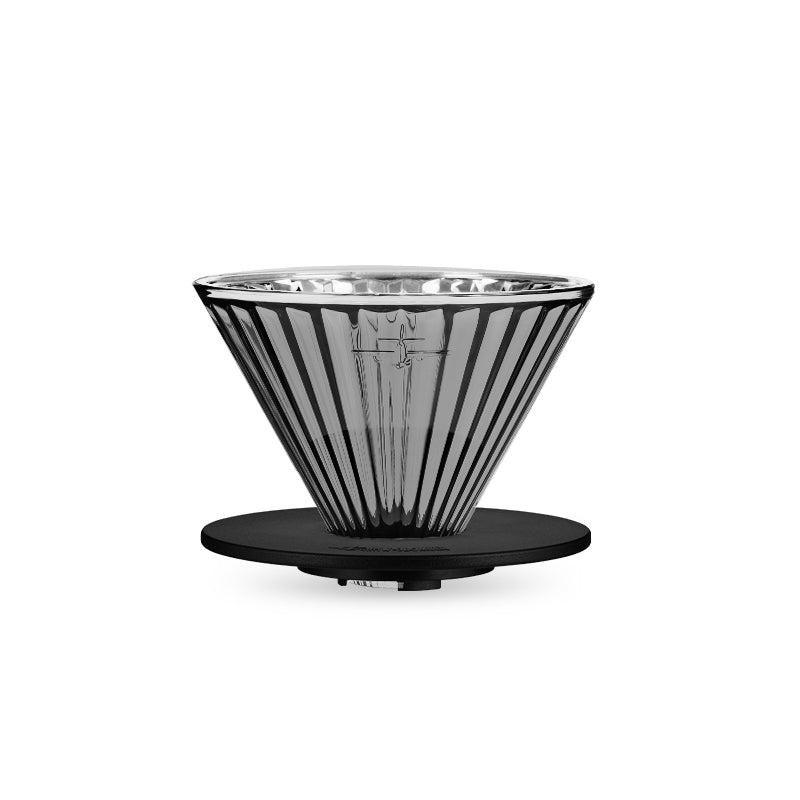 Elf Glass Dripper transparent-black base - MHW-3BOMBER